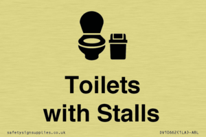 Toilets: Stalls with Sanitary Bin
